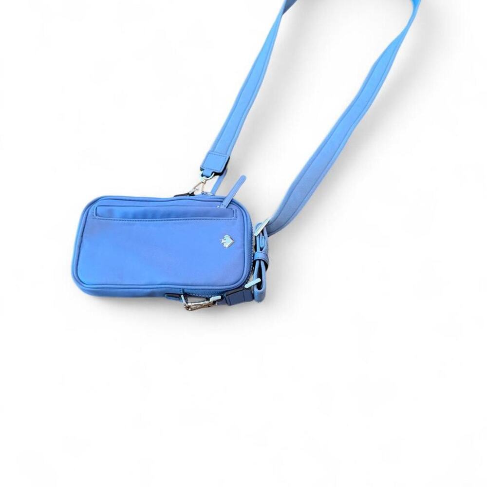Kate Spade Blue Convertible Nylon Crossbody